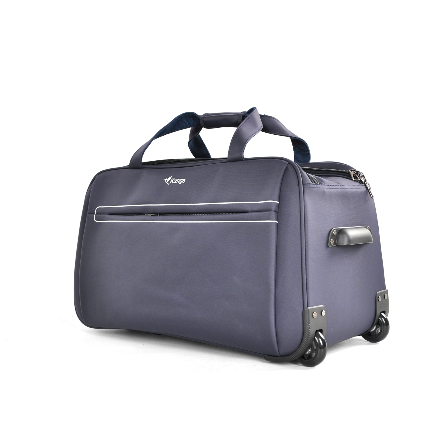 KZNGS 3PCS Luxury Trolley Travel Bags – Durable 2-Wheel Luggage Set