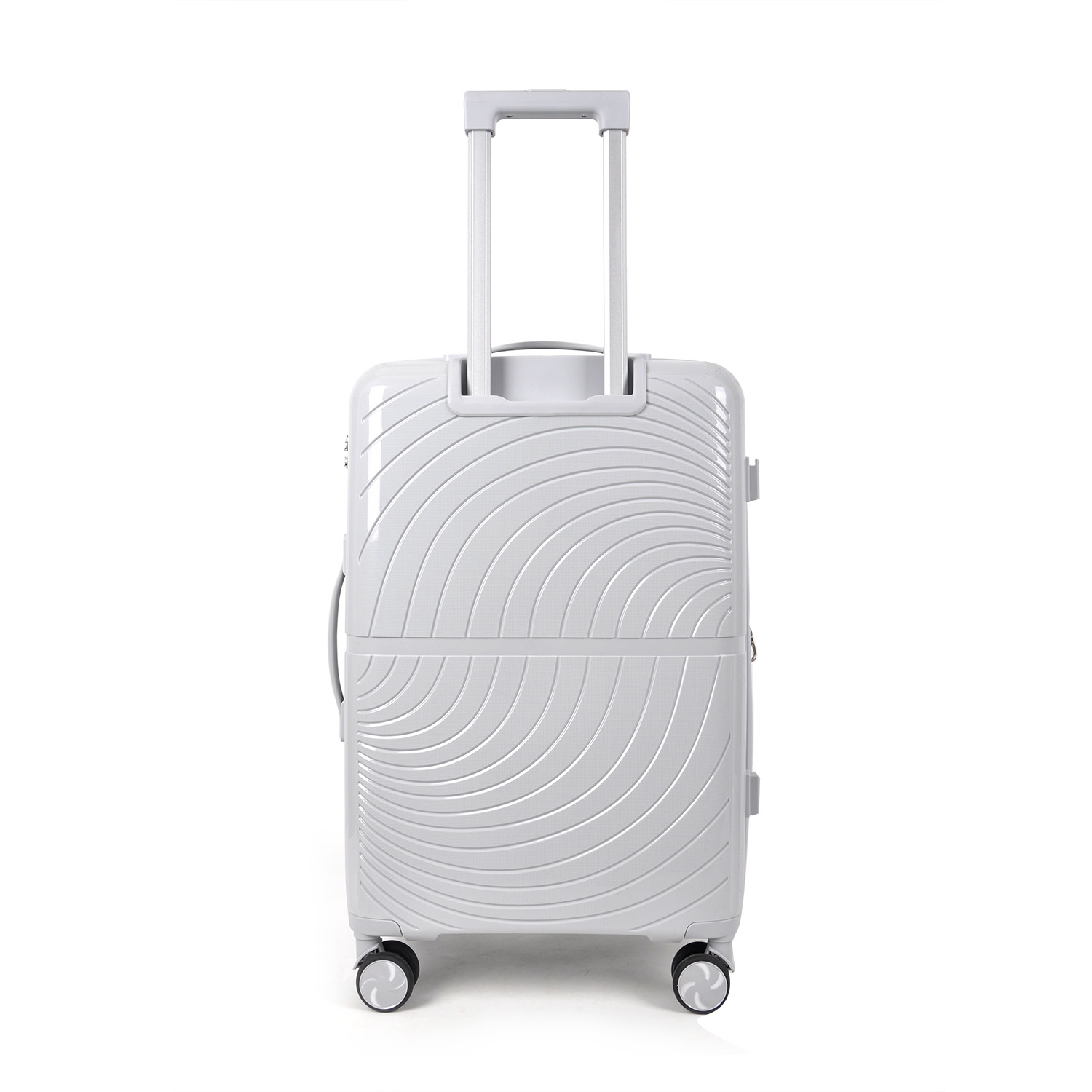 3PCS PP Carry-On Luggage Set – TSA Lock, Silent 4-Wheel Spinner (20/24/28)