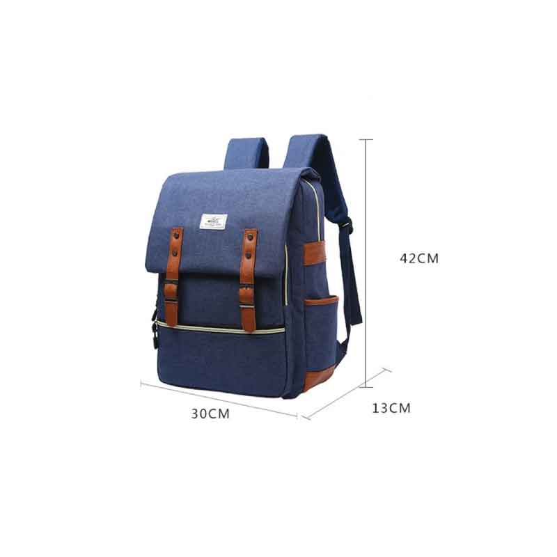 Hot Sale Waterproof Oxford Polyester Laptop Backpack with Zipper Closure and External Frame for Unisex School College Use