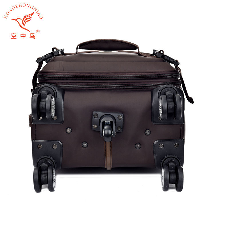 KZNGS KINGS 4-Piece Rolling Luggage Set – Durable Fabric Travel Bags