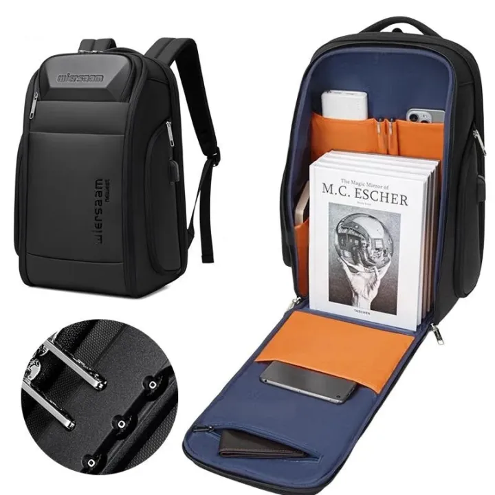 Wiersoon WY68056 Waterproof Anti-Theft Laptop Backpack