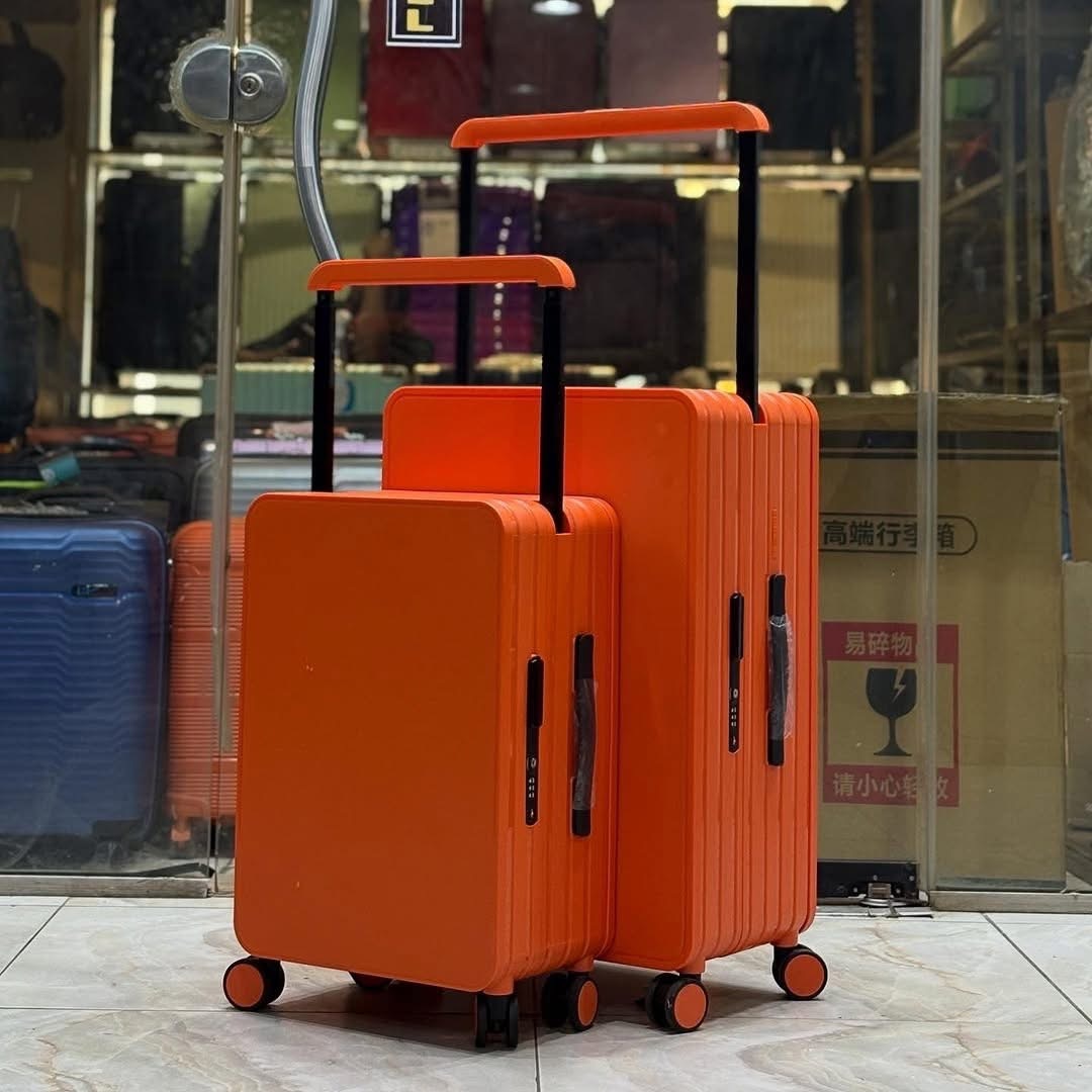 Wide Handle PC Hard Case Luggage – Durable Travel Trolley Suitcase